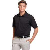 Russell Athletic Essential Short Sleeve Polo - Black, XL