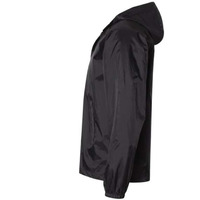 Augusta Sportswear Hooded Coach's Jacket - Black, S