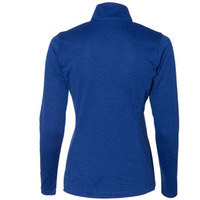 Russell Athletic Women's Striated Quarter-Zip Pullover - Royal, XL