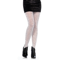 Lurex shimmer tights