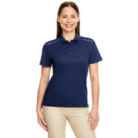 CORE365 78181R Ladies Radiant Performance Piqu Polo with Reflective Piping
