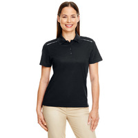 CORE365 78181R Ladies Radiant Performance Piqu Polo with Reflective Piping