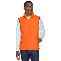 Adult 8 oz Fleece Vest - SAFETY ORANgE - S(D0102H7NgX6)