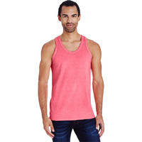 Unisex garment-Dyed Tank - BLAcK - S(D0102H7KVHP)