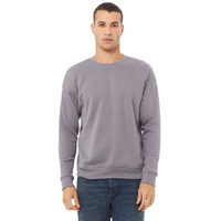 Unisex Drop Shoulder Fleece - WHITE - XS(D0102H7W9BP)