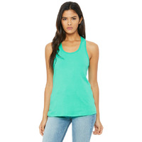 Ladies Jersey Racerback Tank - WHITE - S(D0102H7KE52)