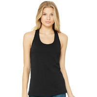 Ladies Jersey Racerback Tank - WHITE - S(D0102H7KR3X)