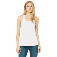 Ladies Jersey Racerback Tank - WHITE - S(D0102H7KE0X)
