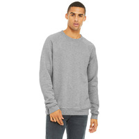 Unisex Sponge Fleece crewneck Sweatshirt - DK gRY MRBLE FLc - M(D0102H7W6HX)