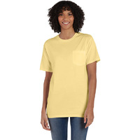 Unisex garment-Dyed T-Shirt with Pocket - BLAcK - S(D0102H7K0W6)