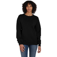 Unisex crew Sweatshirt - BLAcK - S(D0102H7K0N2)