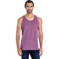 Unisex garment-Dyed Tank - BLAcK - S(D0102H7KJTP)