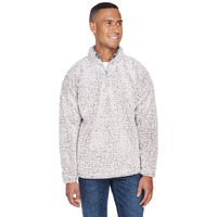 Adult Epic Sherpa Quarter-Zip - OATMEAL HEATHER - S(D0102H76gL8)