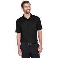 crownLux PerformanceMens Plaited Polo - gRAPHITE - 2XL(D0102H7NSA2)