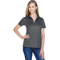 crownLux Performanceadies Plaited Polo - gRAPHITE - XS(D0102H7N9DJ)