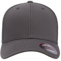 Adult 6-Panel Trucker cap - BLAcK - OS(D0102H78Bg8)