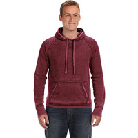 Adult Vintage Zen Fleece Pullover Hooded Sweatshirt - cEMENT - S(D0102H76g6X)