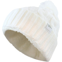 Fear0 NJ Warmest Plush Insulated Lining Knit cable cuff Fold Beanie Hat Women(D0102H79V8X)