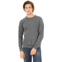 Unisex Sponge Fleece crewneck Sweatshirt - DK gRY MRBLE FLc - M(D0102H7W1N2)