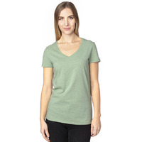 Threadfast Apparel 200RV Ladies Ultimate CVC V-Neck T-Shirt