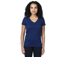 Threadfast Apparel 200RV Ladies Ultimate CVC V-Neck T-Shirt