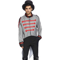 Military jacket with tails.