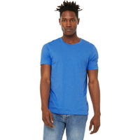 Unisex Sueded T-Shirt - HEATHER RED - XS(D0102H7KPPT)