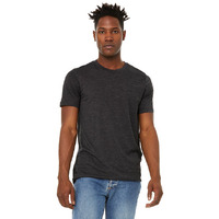 Unisex Sueded T-Shirt - HEATHER RED - XS(D0102H7KPLT)