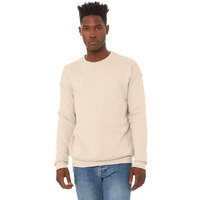 Unisex Drop Shoulder Fleece - WHITE - XS(D0102H7W9AJ)