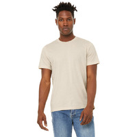 Unisex Sueded T-Shirt - HEATHER RED - XS(D0102H7KPRX)