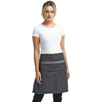 Unisex Domain contrast Denim Waist Apron - BLAcK DENIM - OS(D0102H7DgZX)