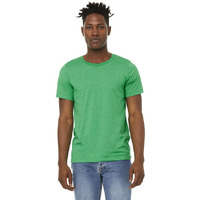 Unisex Sueded T-Shirt - HEATHER RED - XS(D0102H7KPEJ)