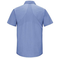 Red Kap Mimix Short Sleeve Workshirt - Light Blue, L