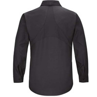 Red Kap Mimix Long Sleeve Work Shirt - Black, L