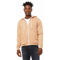 Unisex Sponge Fleece Full-Zip Hooded Sweatshirt - ASPHALT - 2XL(D0102H7WMQ6)