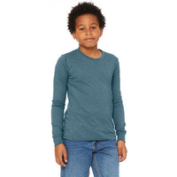 Youth Jersey Long-Sleeve T-Shirt - BLAcK - S(D0102H7WVLX)