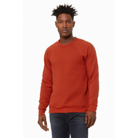 Unisex Sponge Fleece crewneck Sweatshirt - DK gRY MRBLE FLc - M(D0102H7W67T)