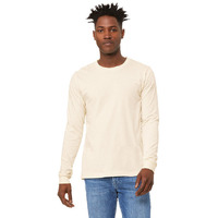 Unisex Jersey Long-Sleeve T-Shirt - RED - S(D0102H7WP1P)