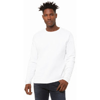Unisex Drop Shoulder Fleece - WHITE - XS(D0102H7W9ST)