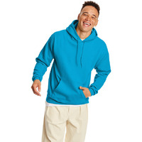Unisex Ecosmart 5050 Pullover Hooded Sweatshirt - WHITE - S(D0102H7D7FX)