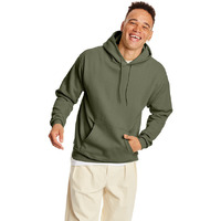 Unisex Ecosmart 5050 Pullover Hooded Sweatshirt - WHITE - S(D0102H7D7B2)