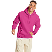 Unisex Ecosmart 5050 Pullover Hooded Sweatshirt - WHITE - S(D0102H7D7QX)
