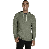 Adult Snow Heather Raglan Hooded Sweatshirt - FRST gRN SNW HTH - S(D0102H7M6H8)
