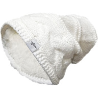 Fear0 NJ Warmest Fleece Insulated Lining Knit cable Slouch Baggy Beanie Hat Women(D0102H79V86)