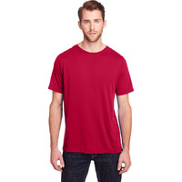 Adult Fusion chromaSoft Performance T-Shirt - TRUE ROYAL - 5XL(D0102H7NQKT)