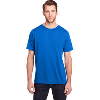 Adult Fusion chromaSoft Performance T-Shirt - TRUE ROYAL - 5XL(D0102H7NgKP)