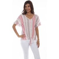 TIE FRONT TOP