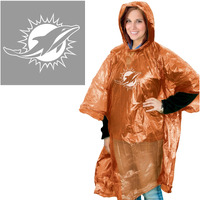 Miami Dolphins Rain Poncho
