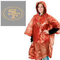 San Francisco 49ers Rain Poncho