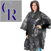 Colorado Rockies Rain Poncho Special Order